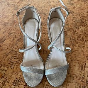 David's Bridal Heels - size 8